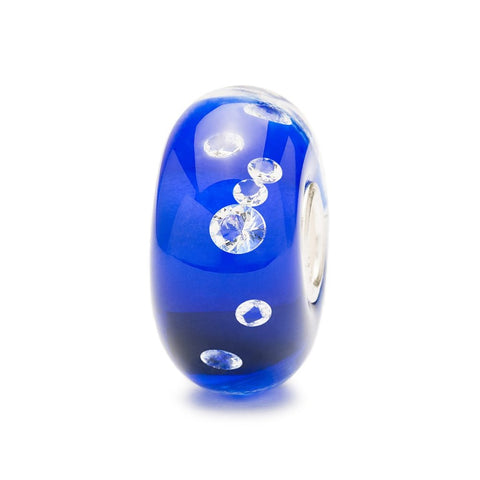 Trollbeads The Diamond Bead Blue TGLBE-00027