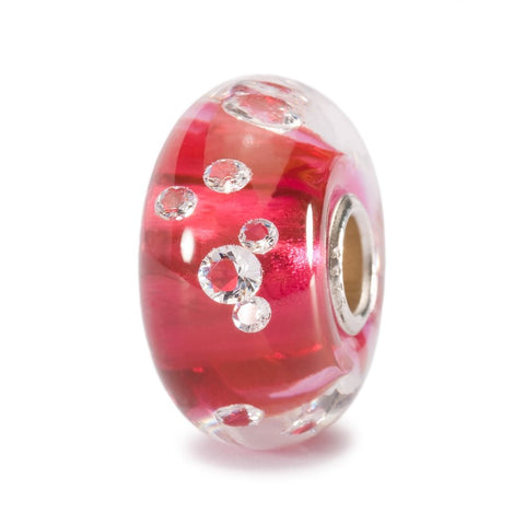 Trollbeads The Diamond Bead Pink TGLBE-00017