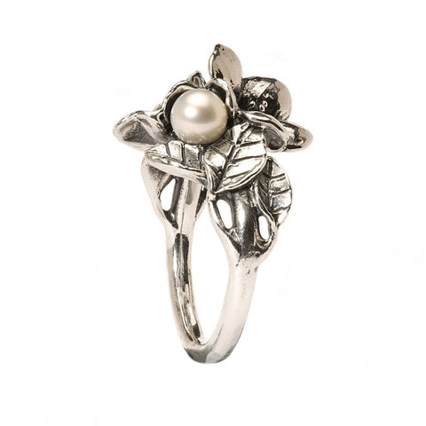 Trollbeads Hawthorn With Pearl Ring TAGRI-00224