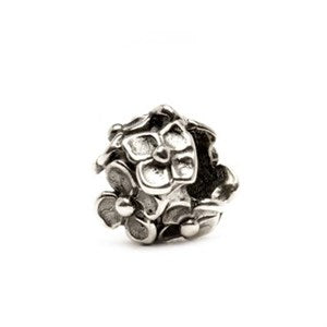 Trollbeads Hydrangea Bead Silver TAGBE-10047