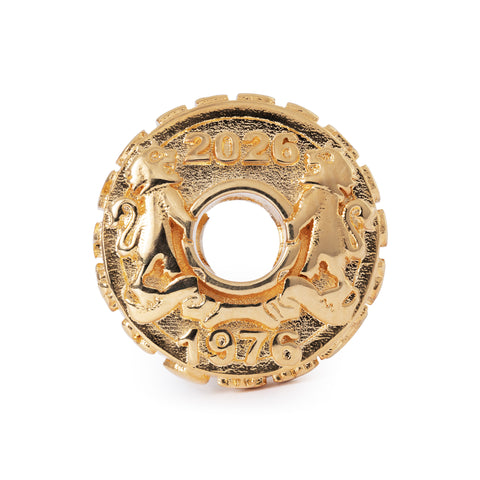 Trollbeads Jubilee Coin TGPBE-80001 - Gold Plated