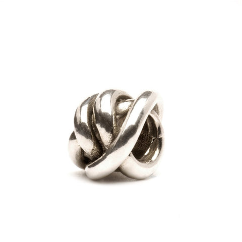 Trollbeads Lucky Knot Bead Silver TAGBE-10049