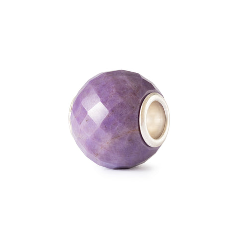 Trollbeads Round Purple Jade Facet TSTBE-00046