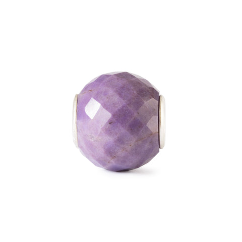 Trollbeads Round Purple Jade Facet TSTBE-00046