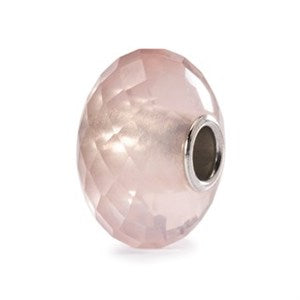 Trollbeads Rose Quartz Gemstone Bead Faceted TSTBE-20004