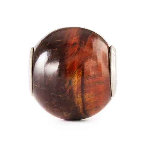 Trollbeads Round Red Tiger Eye Bead TSTBE-00044
