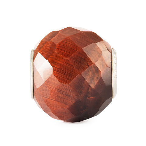 Trollbeads Round Red Tiger Eye Faceted Bead TSTBE-00045