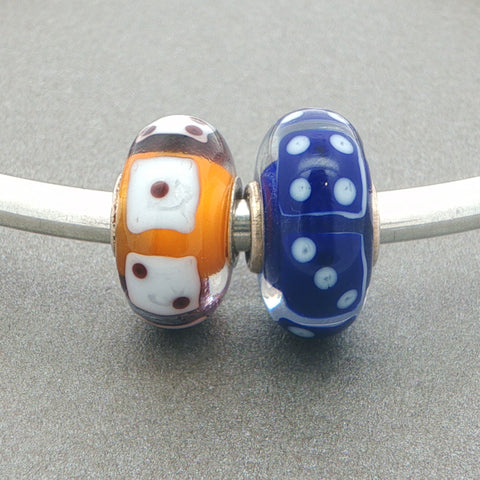 Trollbeads Dicey Roll Unique Duo