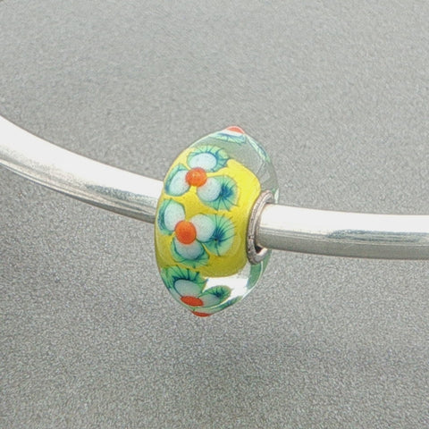 Trollbeads Spring Blossoms Unique Single