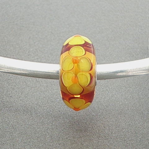 Trollbeads Amber Blossoms Unique Single