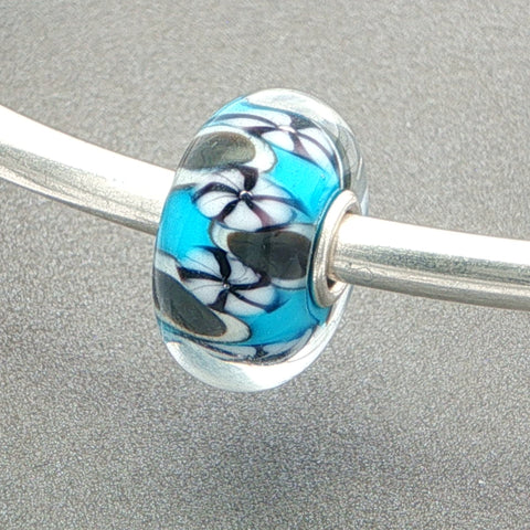 Trollbeads Azure Fanfare Unique Single
