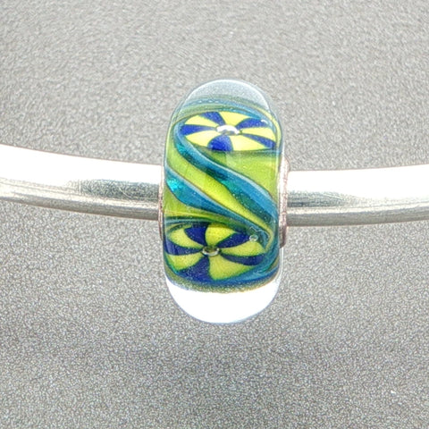 Trollbeads Swirling Candy Unique Single