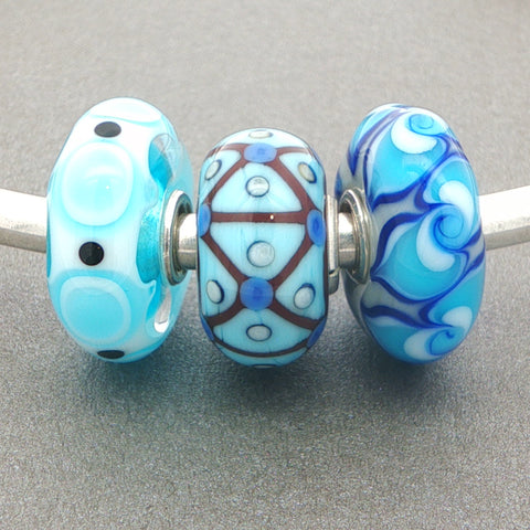 Trollbeads Skies the Limit Unique Trio