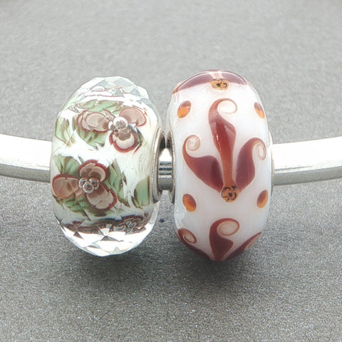 Trollbeads Fleur Flowers Unique Duo
