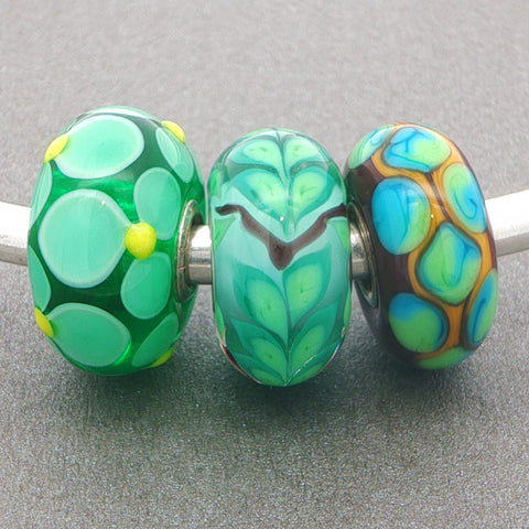 Trollbeads Volcanic Flow Unique Single