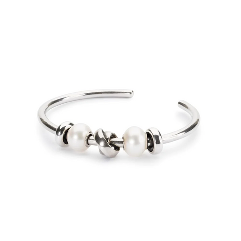 Trollbeads White Pearl Bead TAGBE-00085